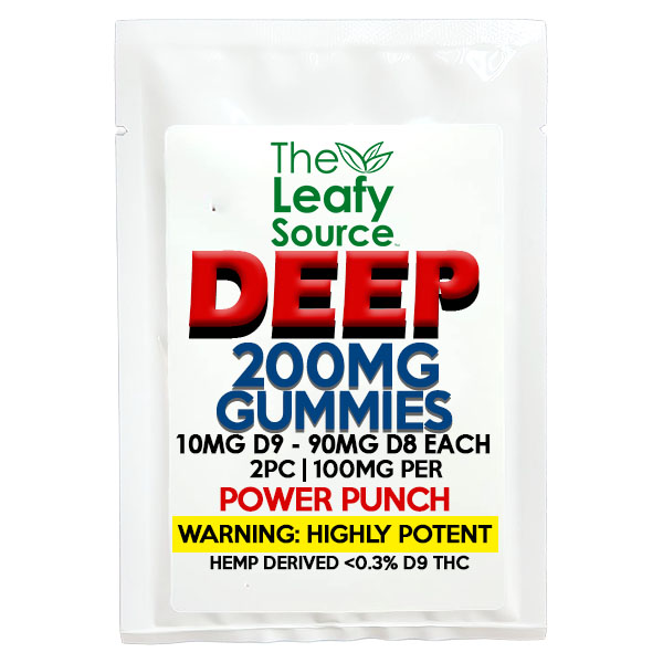 100mg DEEP Gummies - 2pk Power Punch