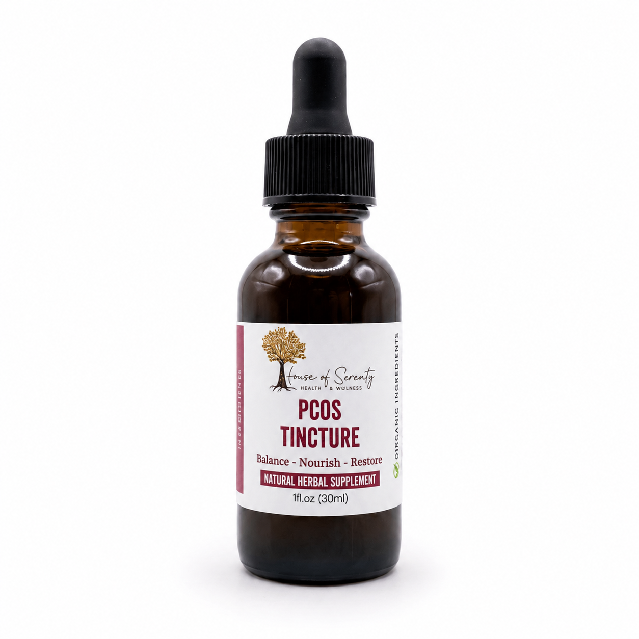 PCOS Tincture by House of Serenity Health & Wellness